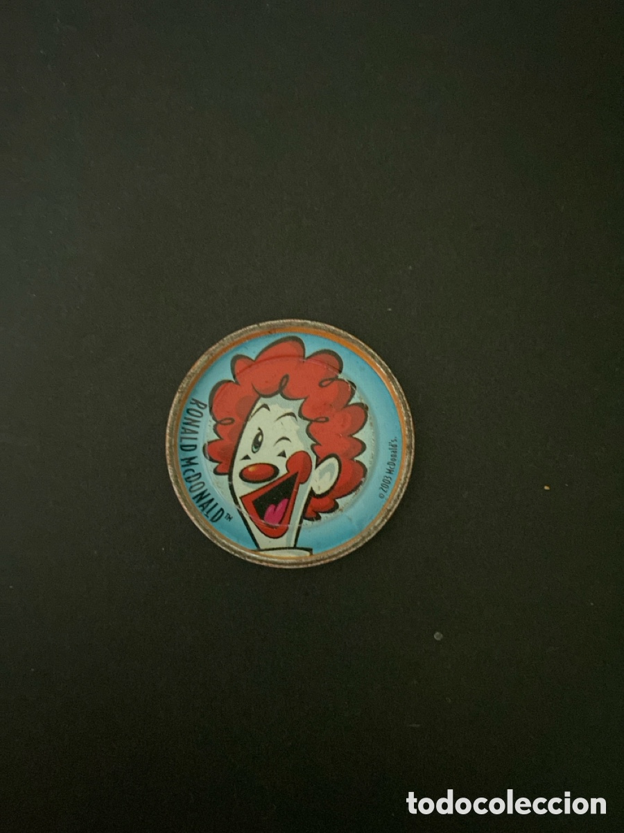 Juegos antiguos: Tazo o metal McDonald - Foto 1