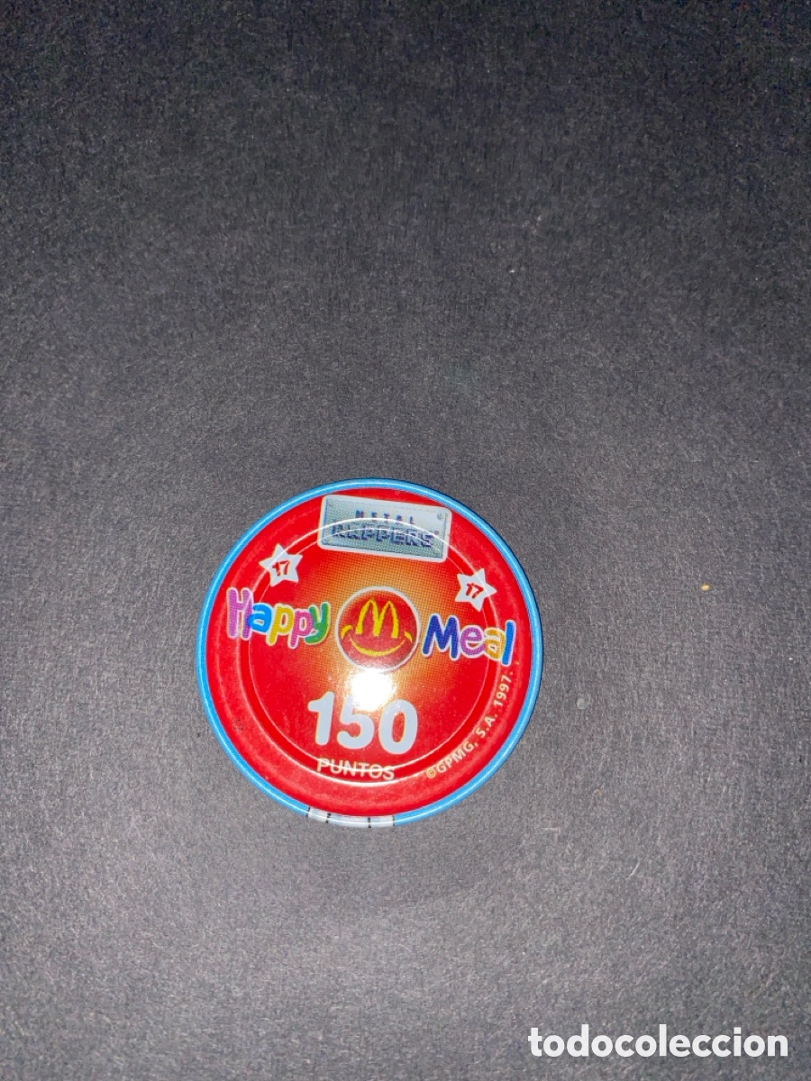 Juegos antiguos: Tazo metal Ronald McDonald - Foto 2