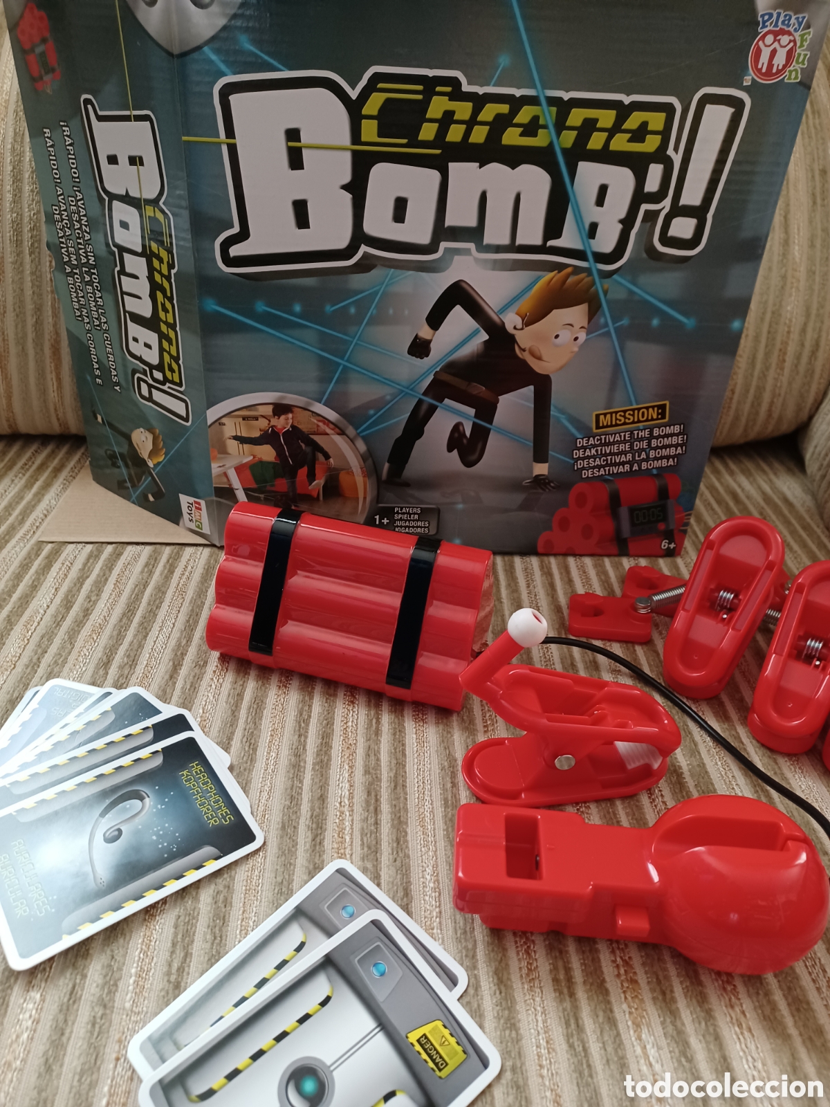 Juegos antiguos: CHRONO BOMB!, a partir de 6 a&ntilde;os