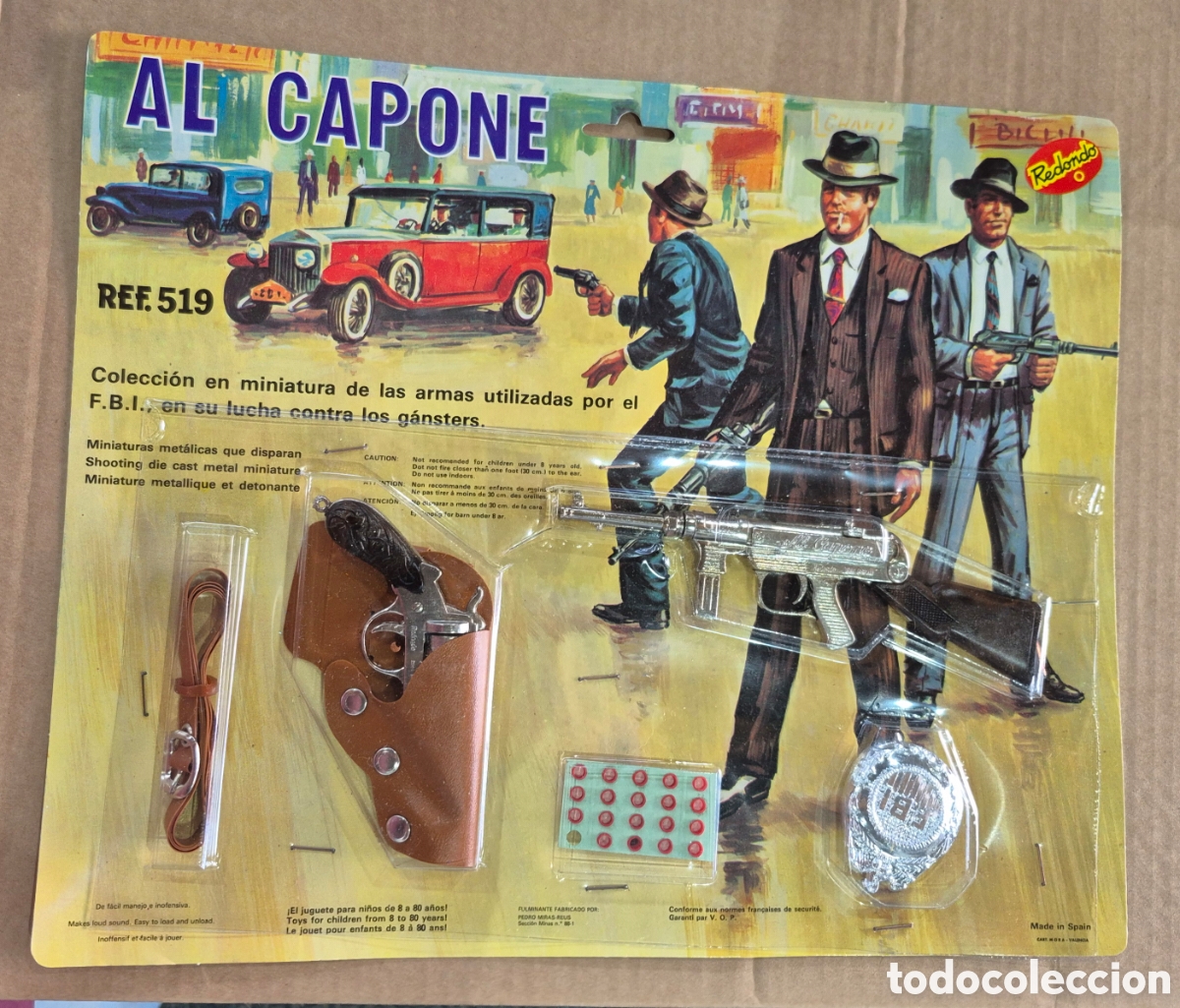 Juegos antiguos: REDONDO 519 BLISTER AL CAPONE , NUEVO - Foto 1