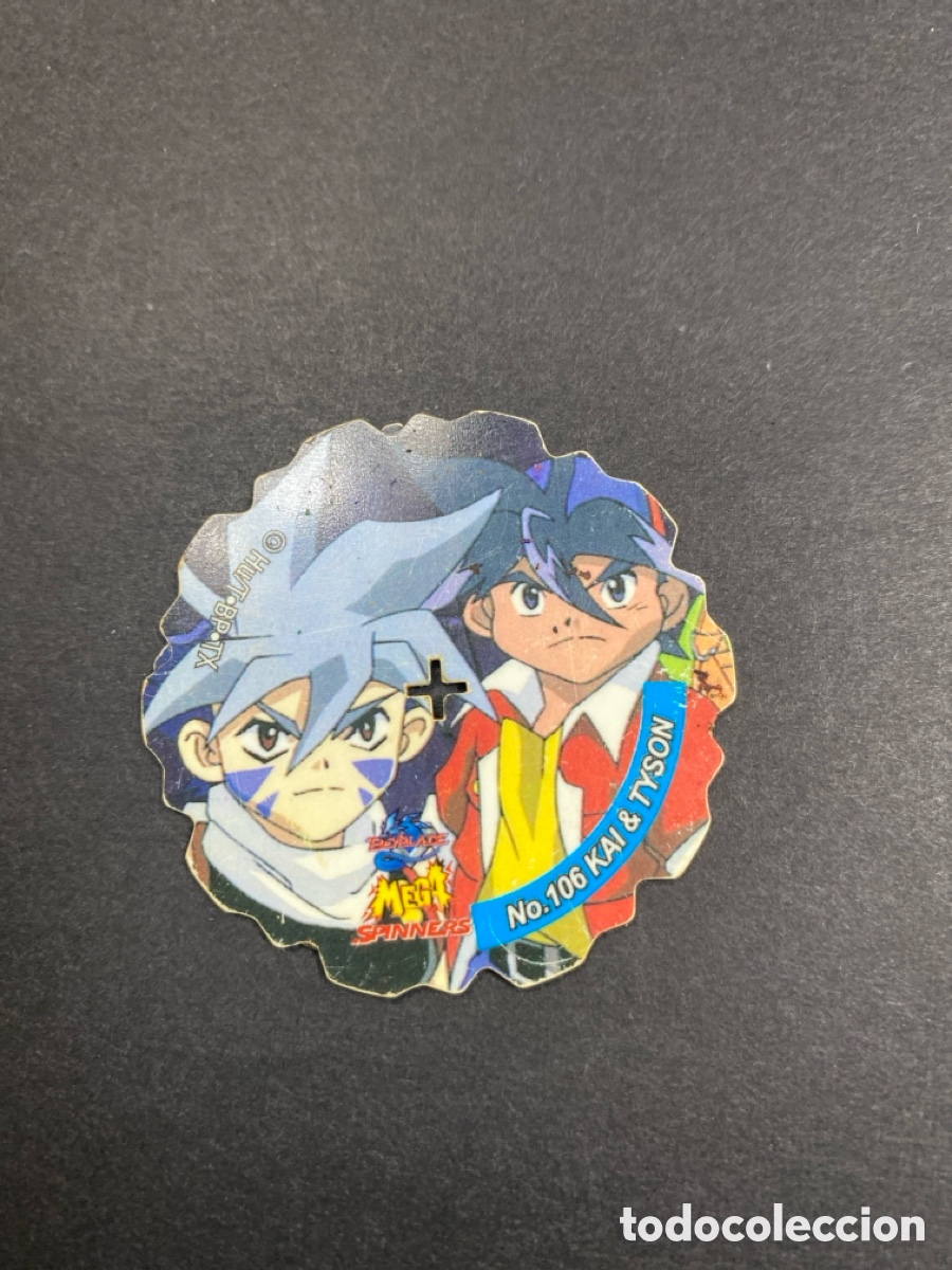Juegos antiguos: Tazo Beyblade Kai & Tyson N*106 - Foto 1