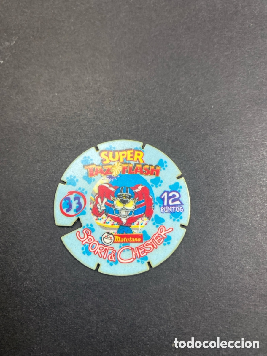 Juegos antiguos: Tazo s&uacute;per flash N*33 matutano - Foto 2