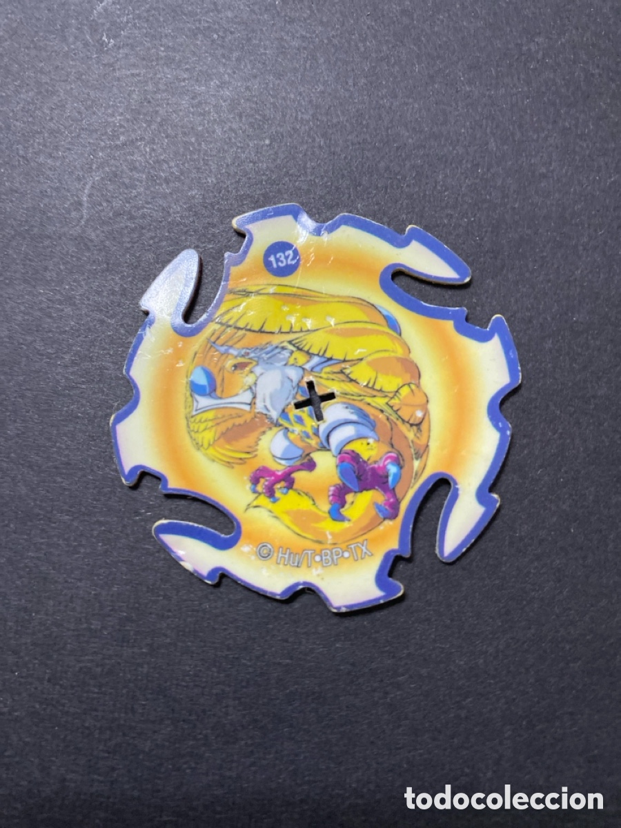 Juegos antiguos: Tazo evolution spinner Beyblade N* 132 - Foto 2