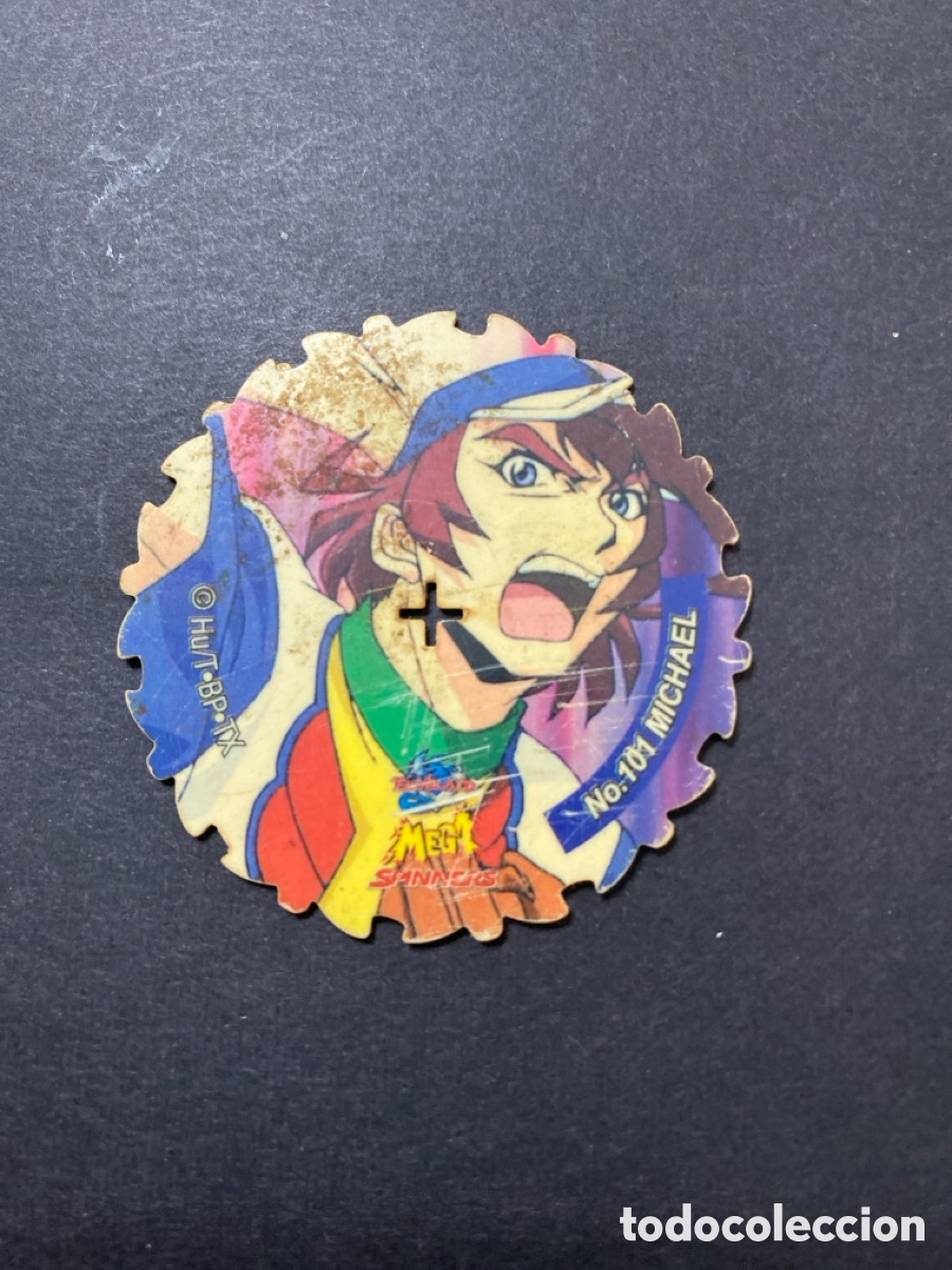 Juegos antiguos: Tazo Beyblade mega Spain era N*101 - Foto 1