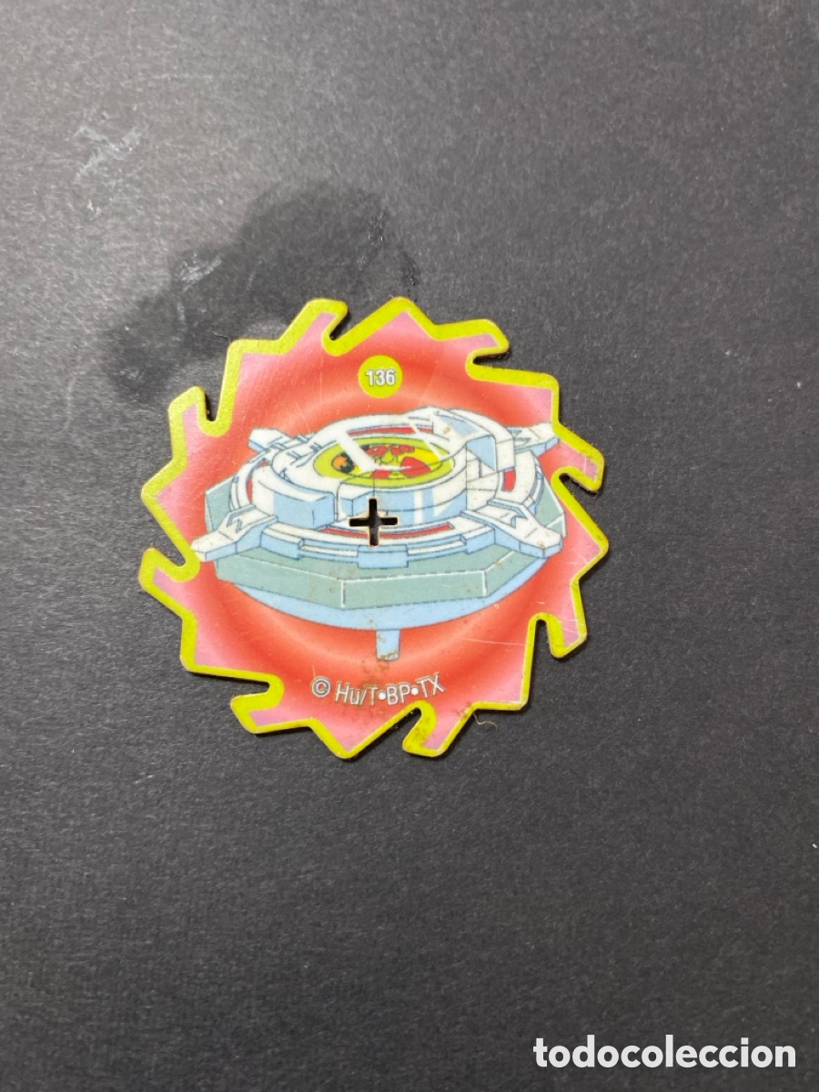 Juegos antiguos: Tazo Spinner Beyblade N*136 - Foto 2