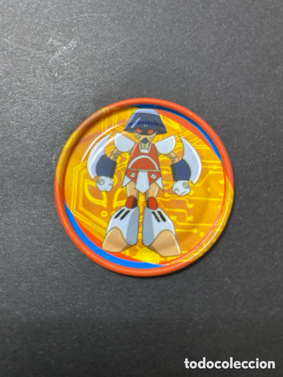 Juegos antiguos: Tazo metal Medabots N*144
