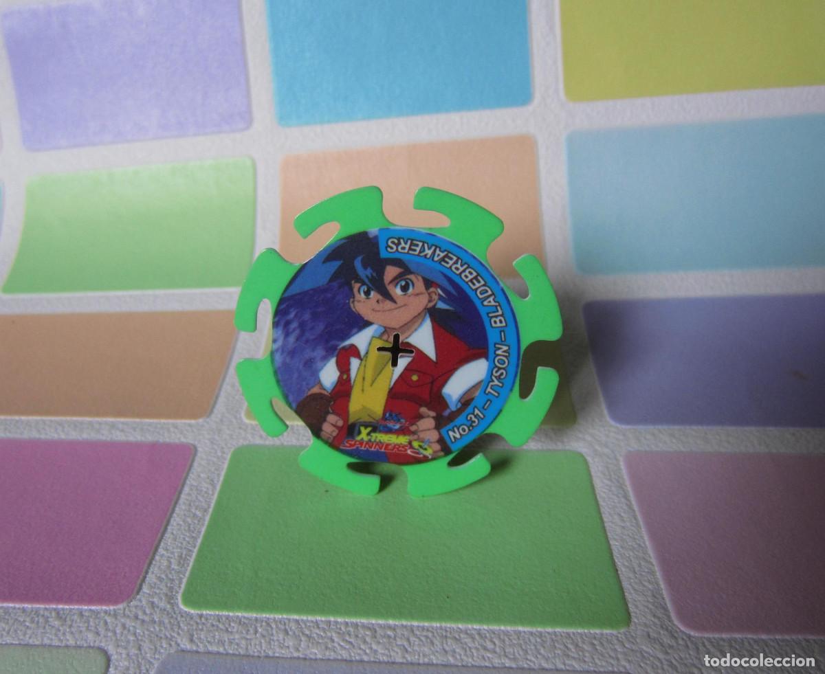 Juegos antiguos: TAZOS SPINNERS BEYBLADE TAZO N&ordm; 31 - Foto 1