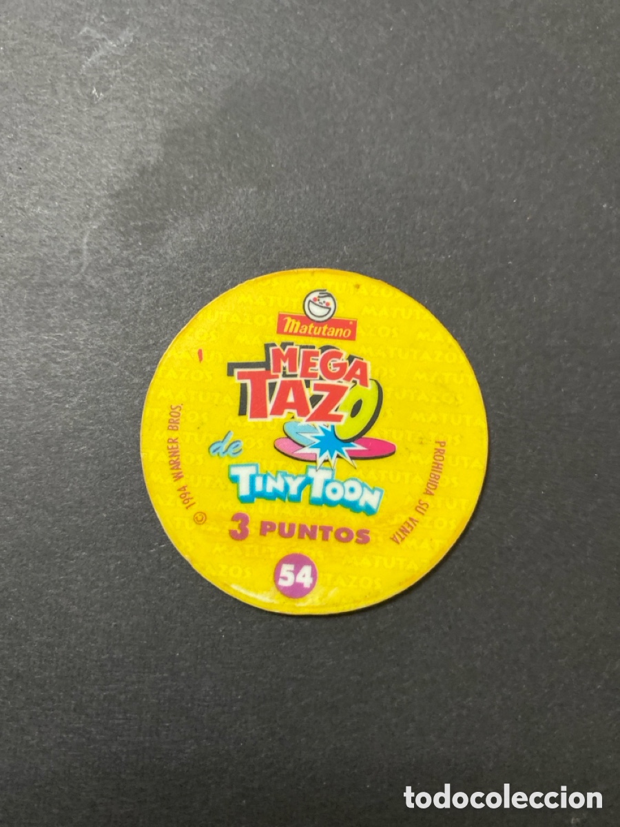 Juegos antiguos: Tazo mega Tiny Toon N* 54 matutano - Foto 2