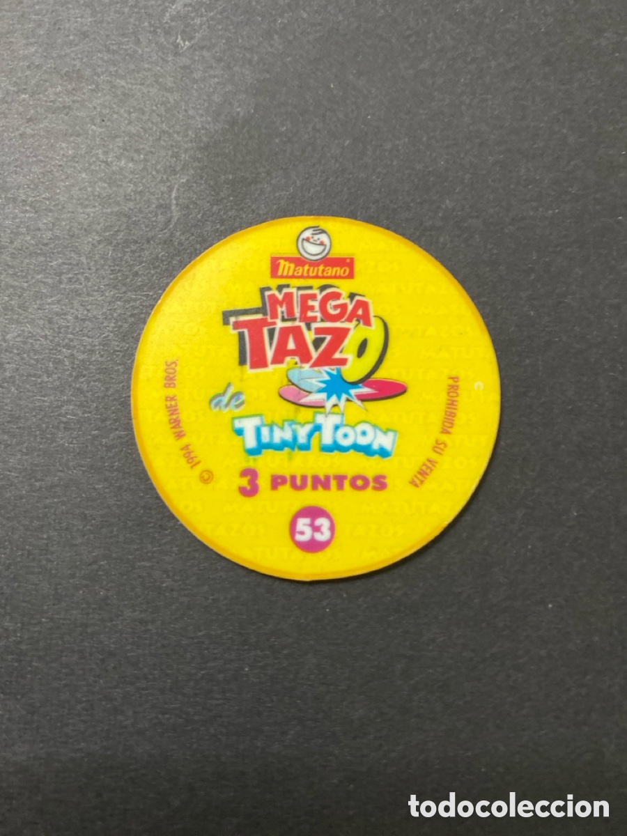 Juegos antiguos: Tazo mega Tiny Toon N* 53 matutano - Foto 2