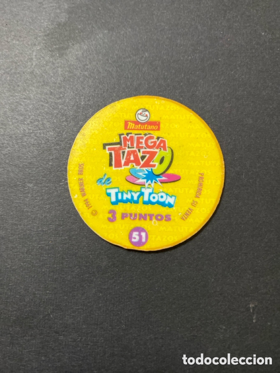 Juegos antiguos: Tazo mega Tiny Toon N*51 matutano - Foto 2