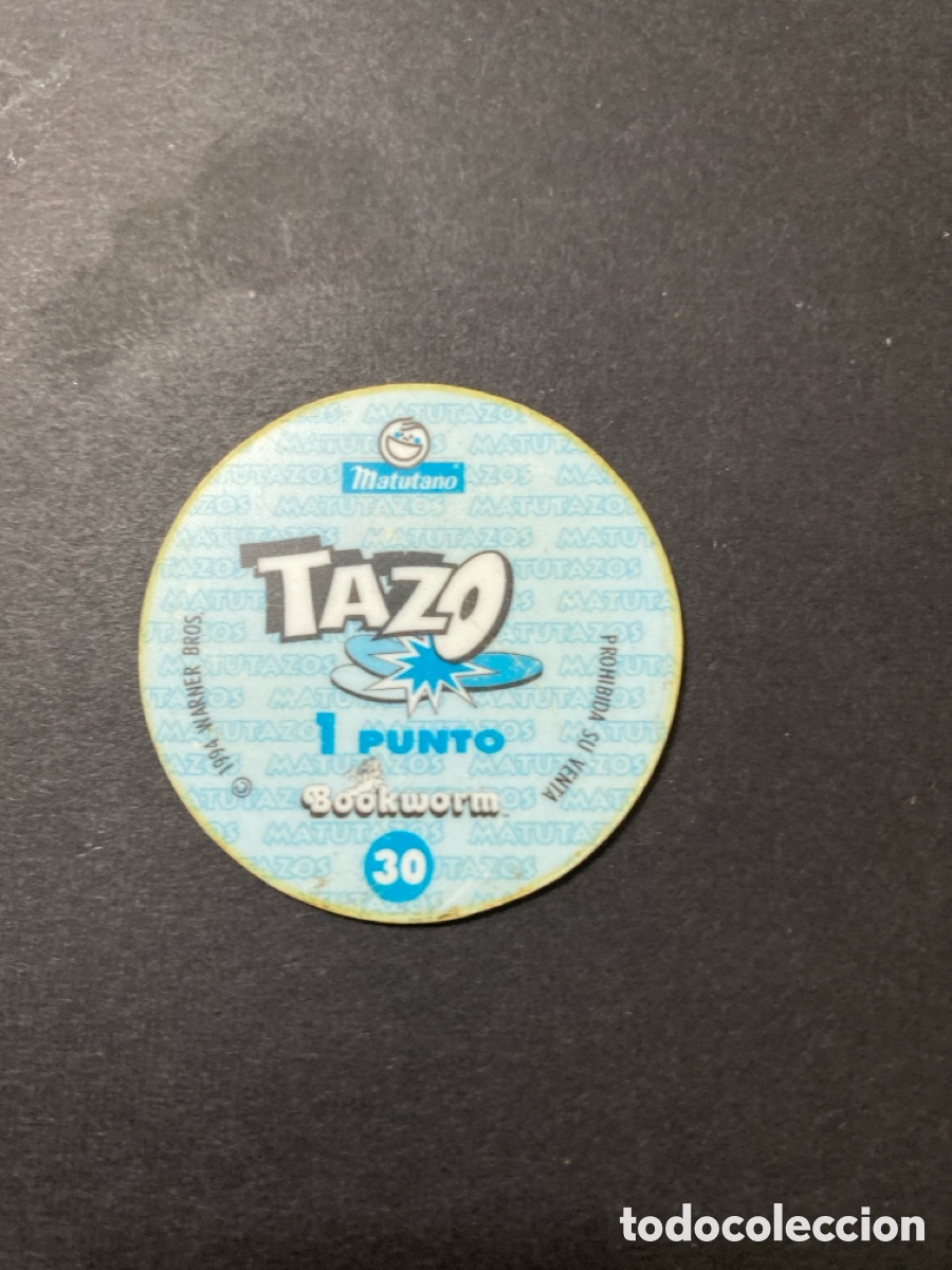 Juegos antiguos: Tazo Bookworm N*30 matutano - Foto 2