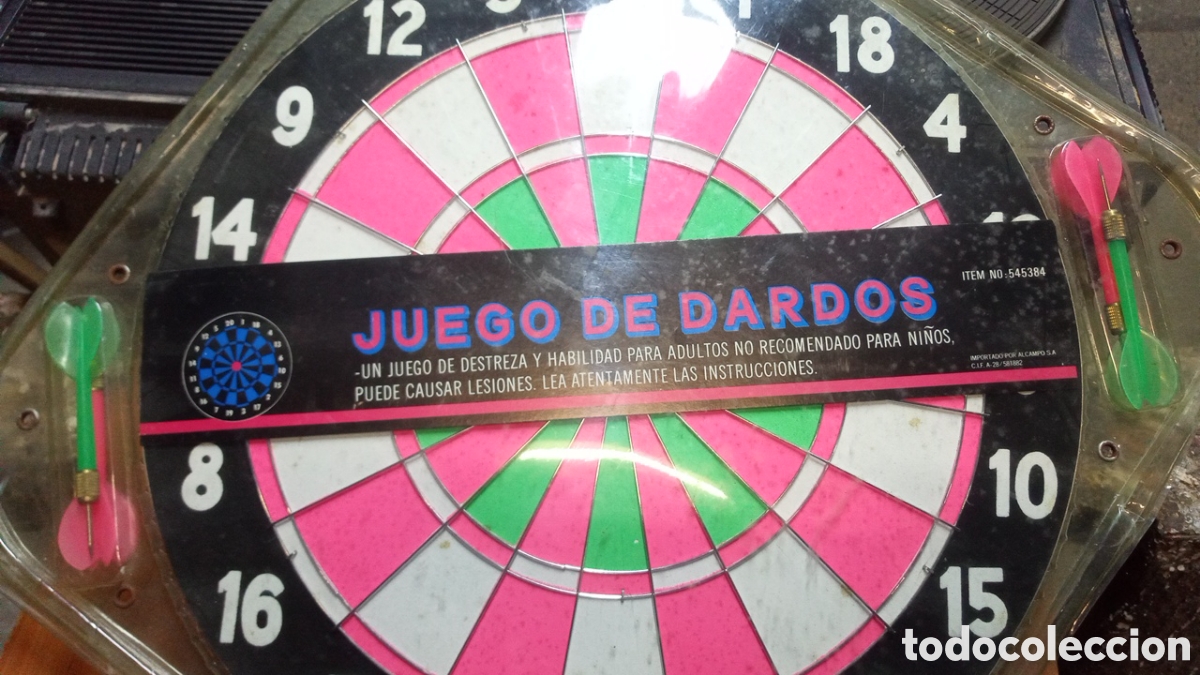 Juegos antiguos: Diana de dardos, antigua - Foto 2