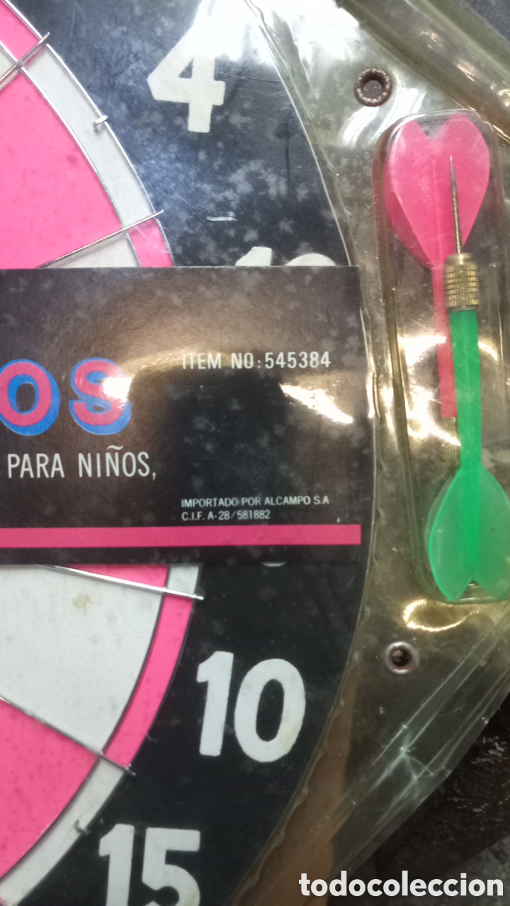 Juegos antiguos: Diana de dardos, antigua - Foto 3