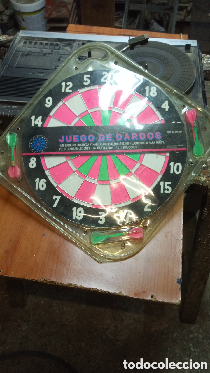 Juegos antiguos: Diana de dardos, antigua - Foto 1