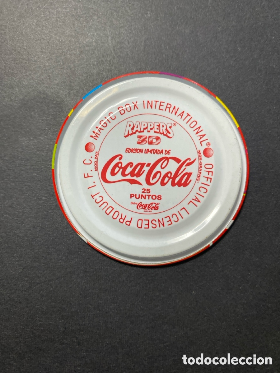 Juegos antiguos: Tazo rapees 3D Coca Cola - Foto 2