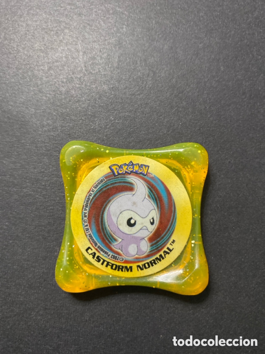 Juegos antiguos: Tazo waps Pokemon Castform Normal - Foto 1