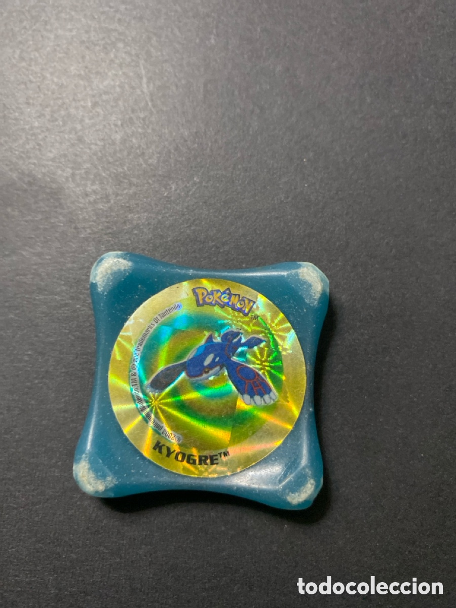 Juegos antiguos: Tazo waps Pokemon Kyogre - Foto 1