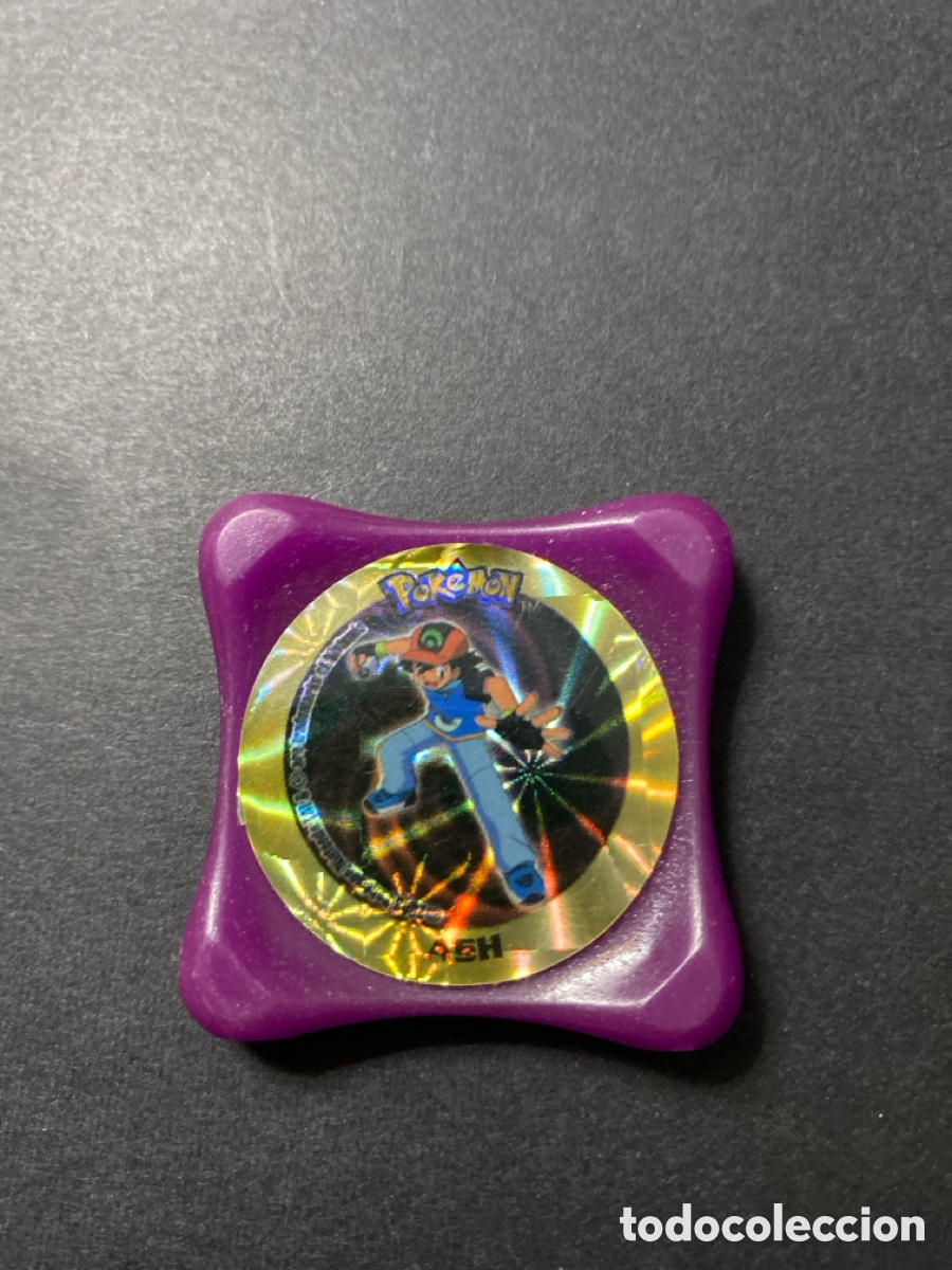 Juegos antiguos: Tazo waps Pokemon Ash