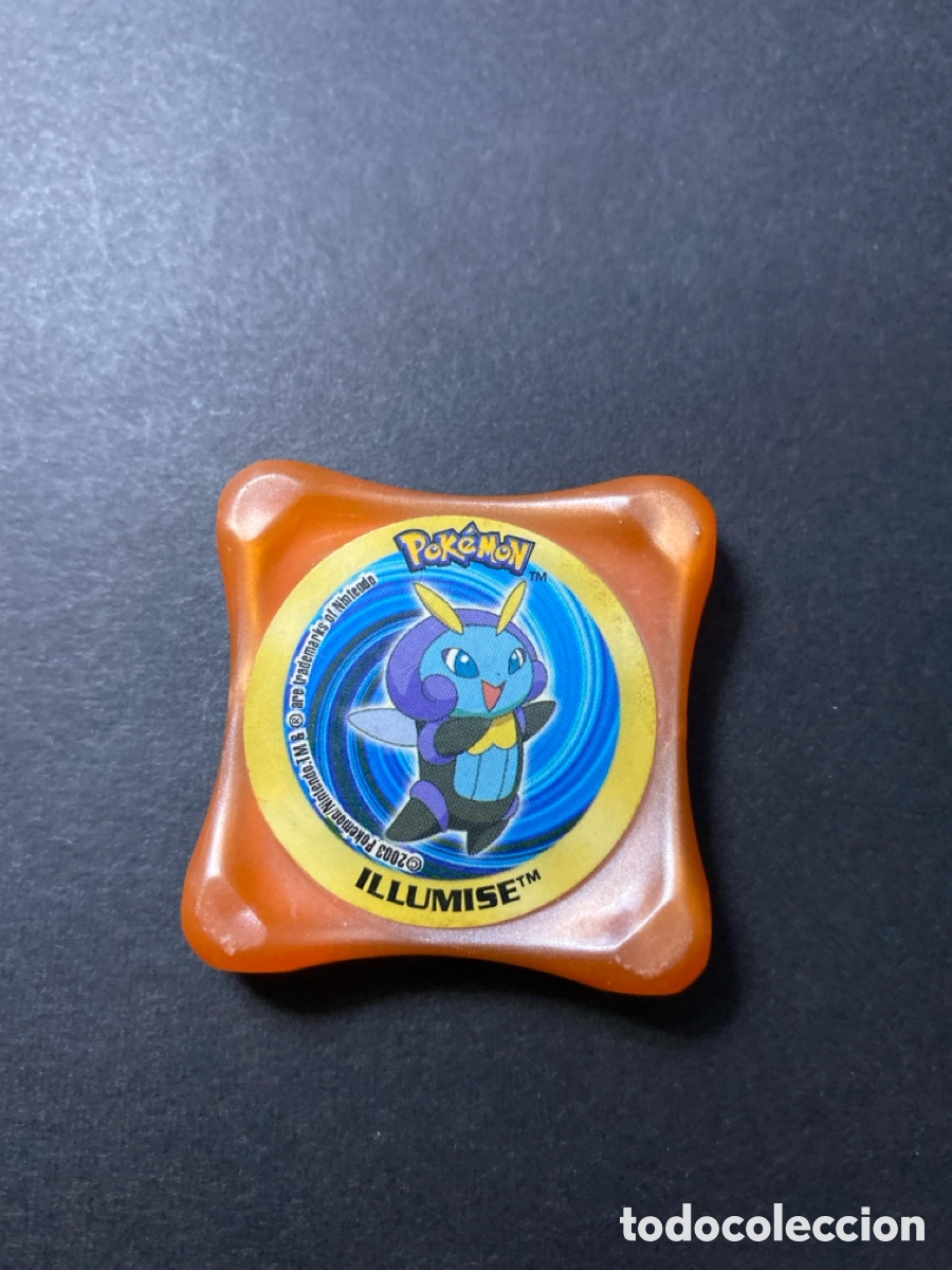 Juegos antiguos: Tazo waps Pokemon Illumise - Foto 1