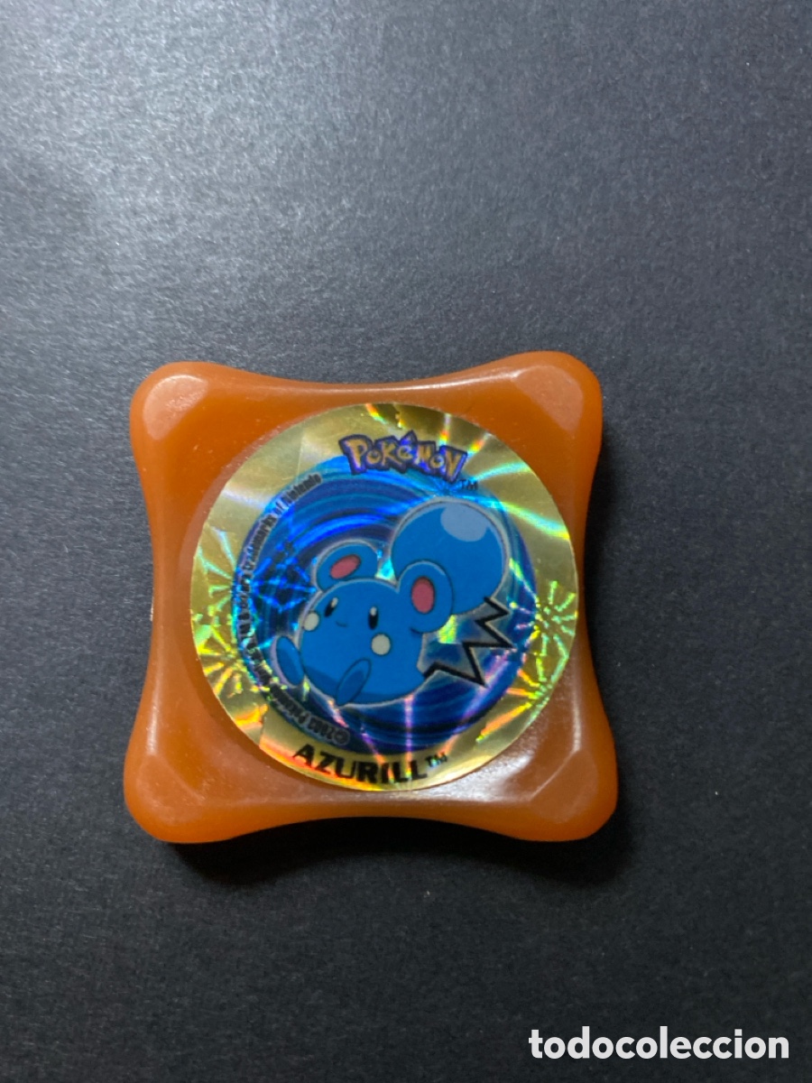 Juegos antiguos: Tazo waps pokemon Azurill - Foto 1