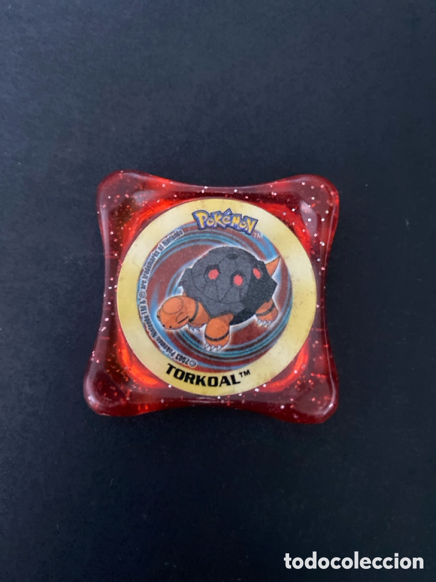 Juegos antiguos: Tazo waps Pokemon Torkoal - Foto 1