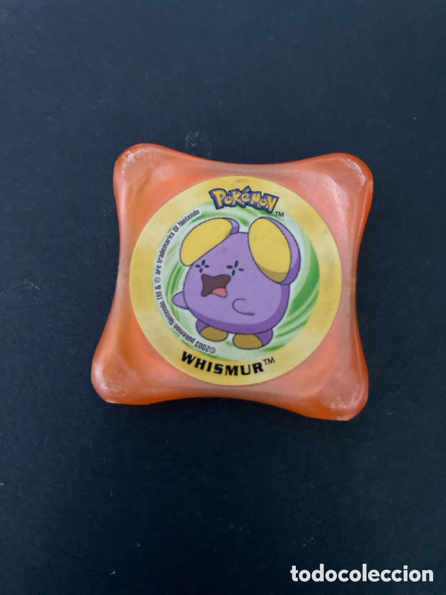 Juegos antiguos: Tazo waps Pokemon Whismur - Foto 1