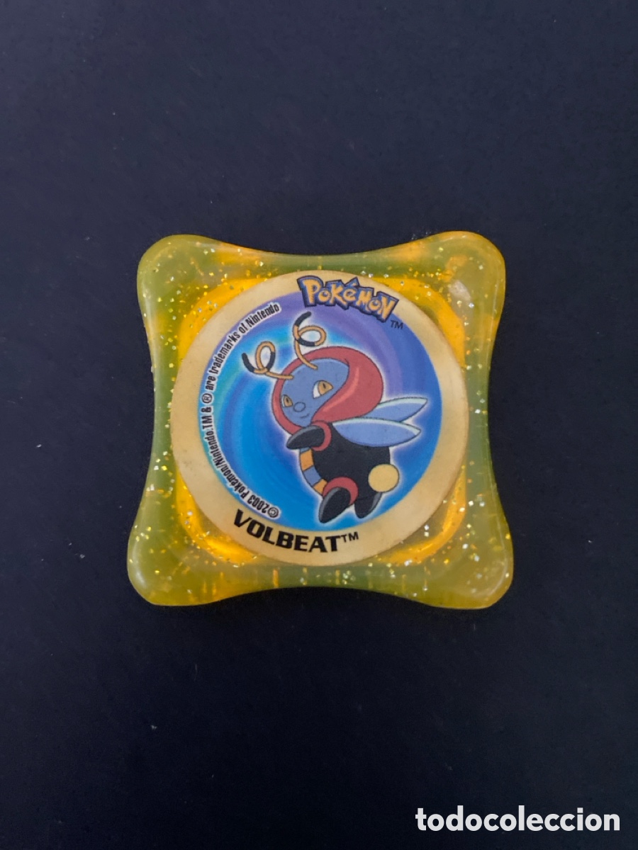 Juegos antiguos: Tazo waps Pokemon Volbeat - Foto 1