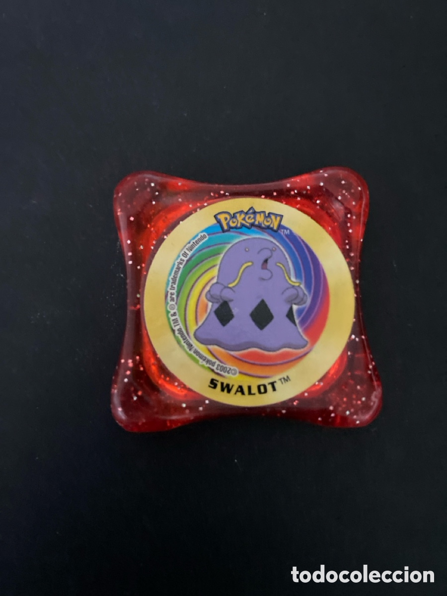 Juegos antiguos: Tazo waps Pokemon Swalot - Foto 1