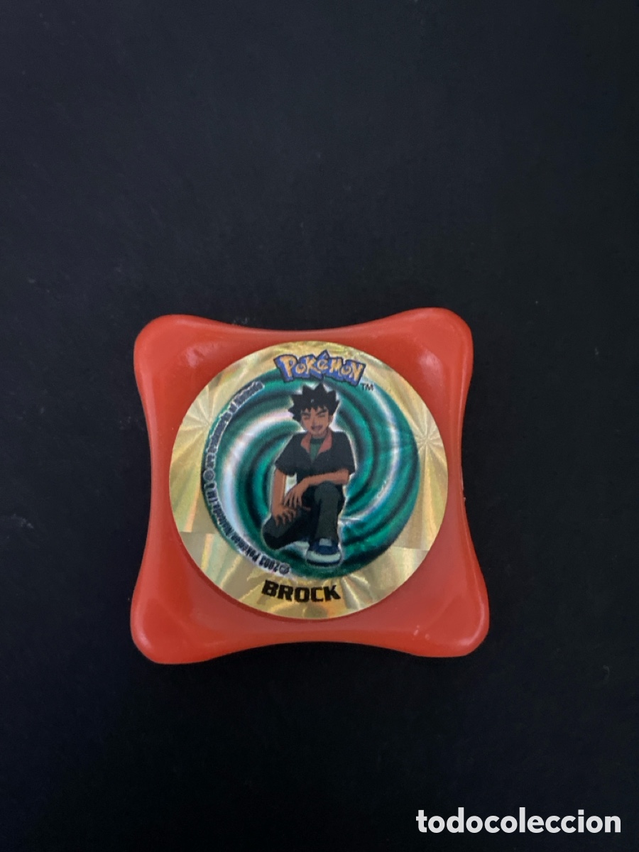 Juegos antiguos: Tazo waps Pokemon Brock - Foto 1