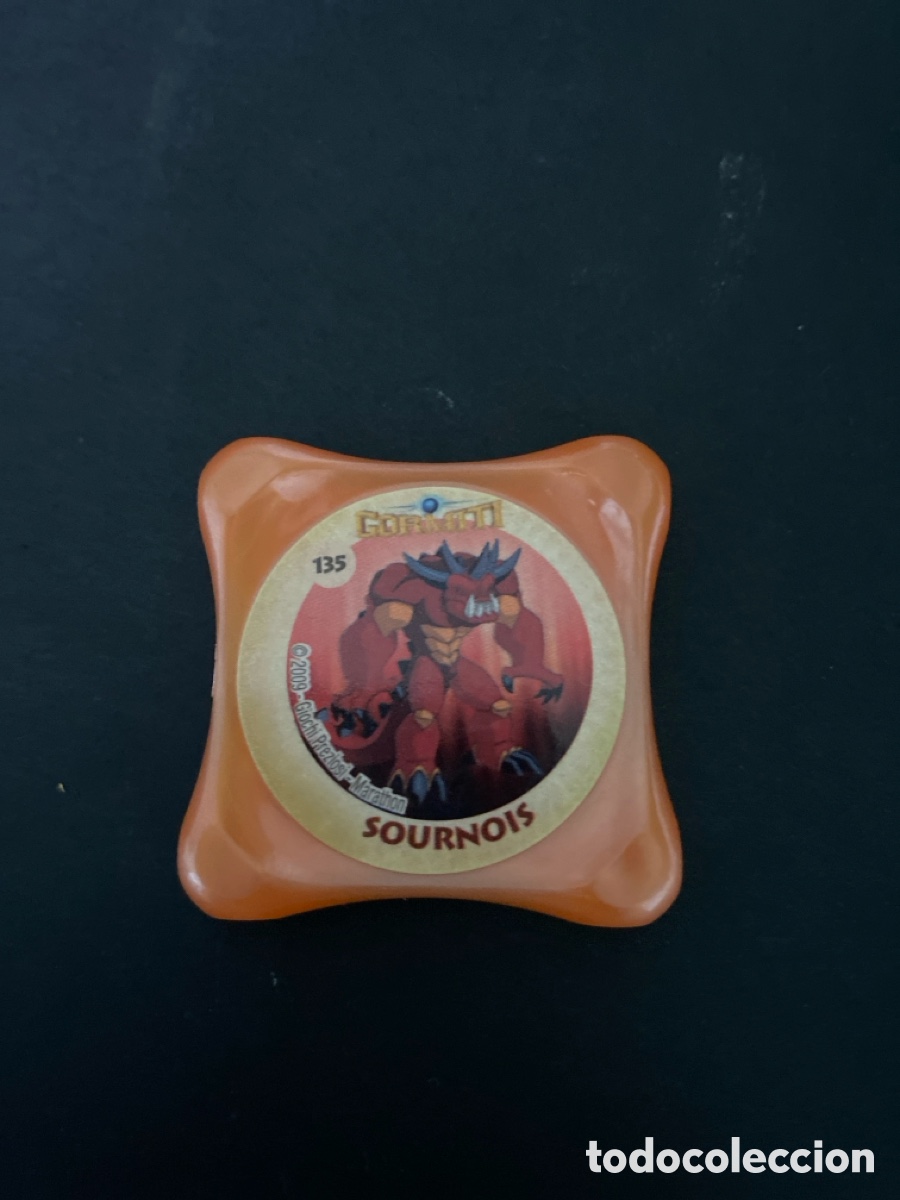 Juegos antiguos: Tazo waps Gormiti Sournois N*135