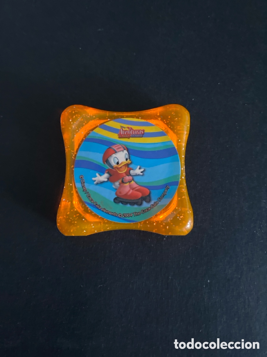 Juegos antiguos: Tazo waps Aventuras Mickey Mouse Coca Cola - Foto 1