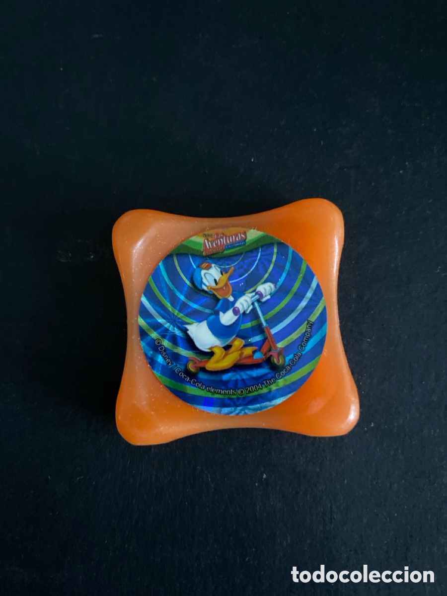 Juegos antiguos: Tazo waps Aventuras Mickey Mouse Coca Cola - Foto 1