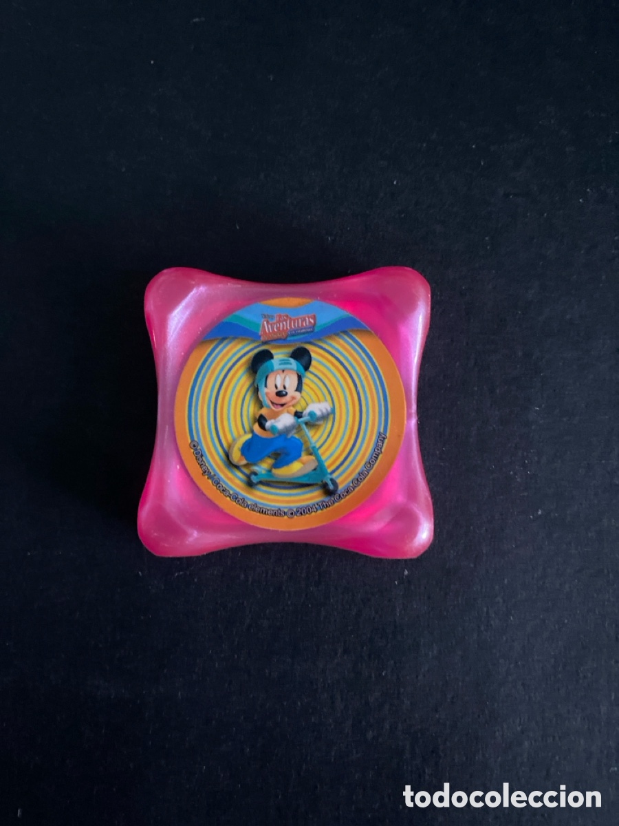 Juegos antiguos: Tazo waps Aventuras Mickey Mouse Coca Cola - Foto 1