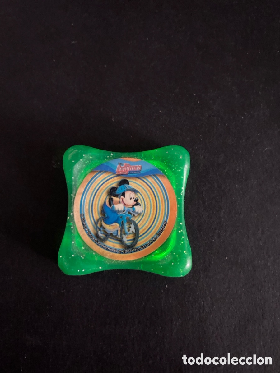 Juegos antiguos: Tazo waps Aventuras Mickey Mouse Coca Cola - Foto 1