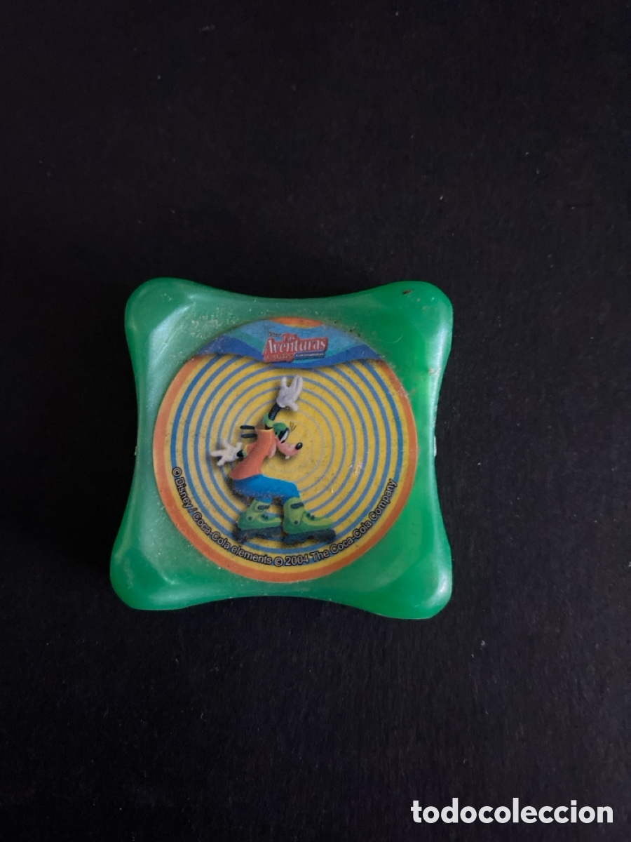 Juegos antiguos: Tazo waps Aventuras Mickey Mouse Coca Cola - Foto 1