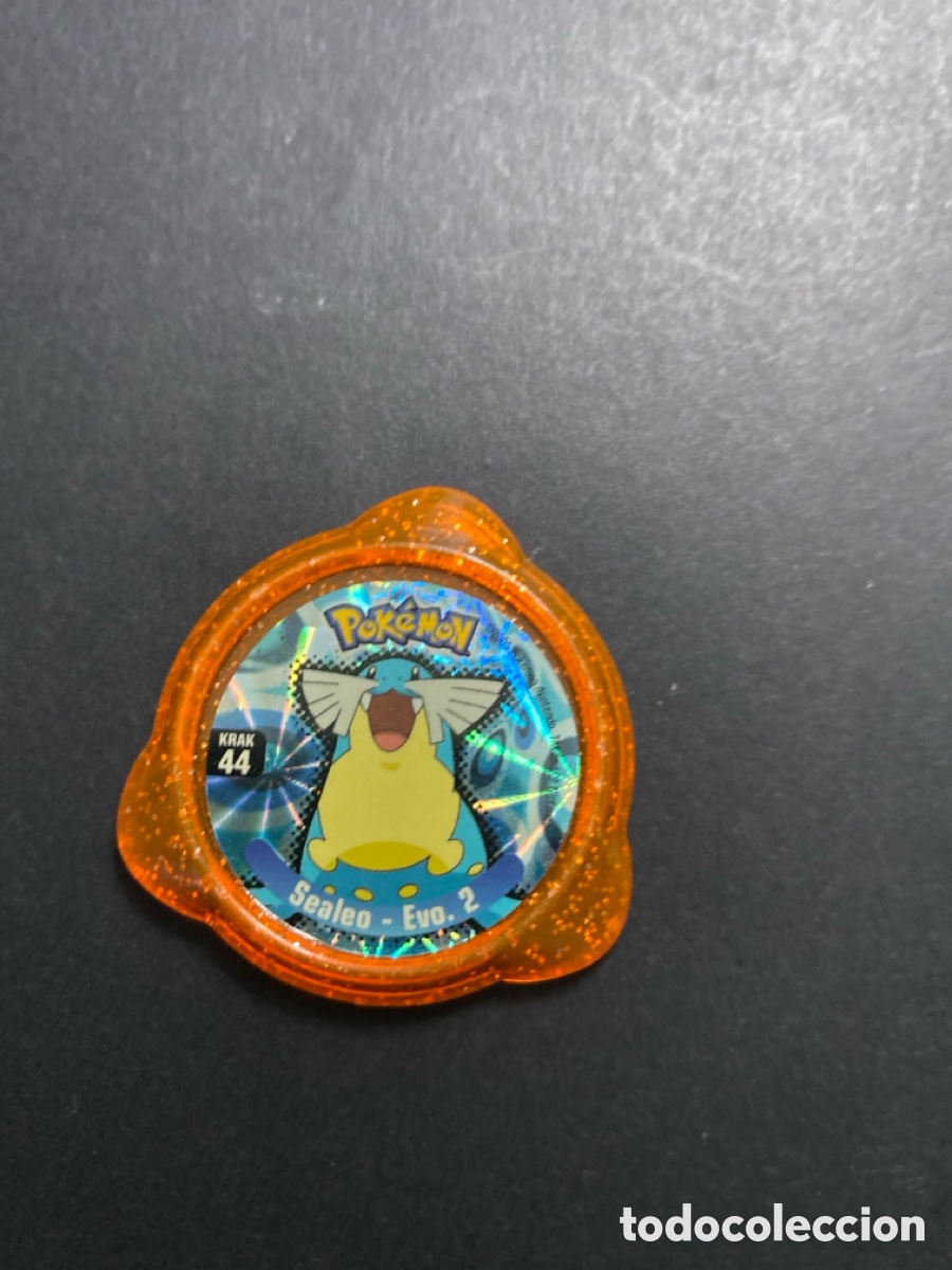 Juegos antiguos: Tazo pokemon Sealeo N* 44 panini