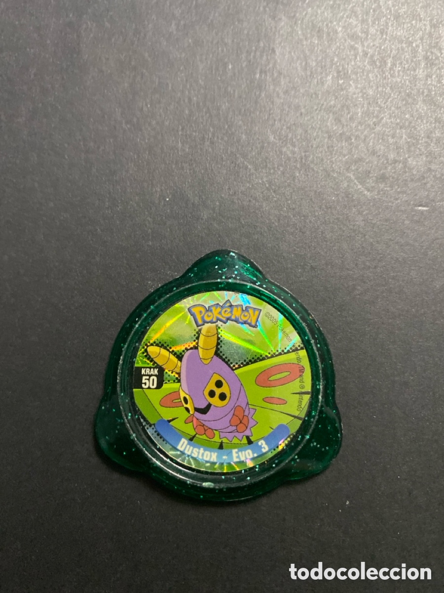 Juegos antiguos: Tazo pokemon Dustox N*50 panini - Foto 1