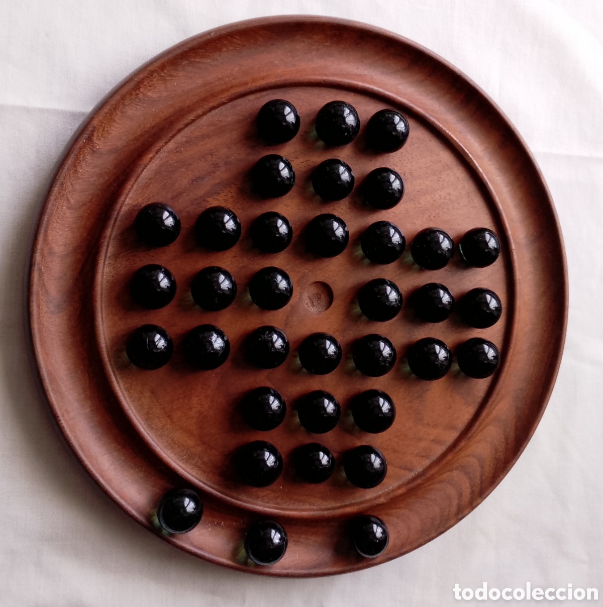 Juegos antiguos: JUEGO DE SOLITARIO CON BOLAS - Foto 1