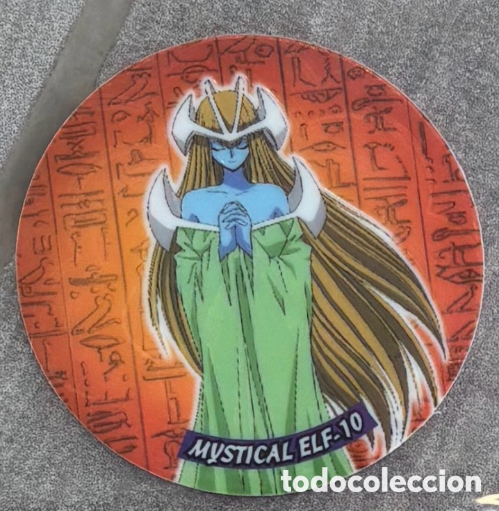 Juegos antiguos: Tazo Yu-gi-oh yugioh mystical elf 10