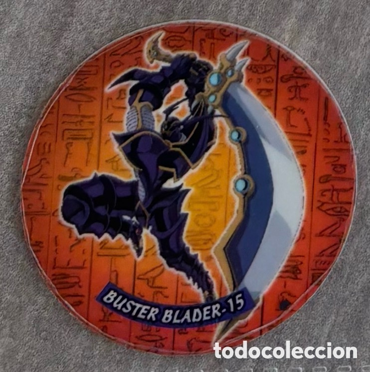 Juegos antiguos: Tazo Yu-gi-oh yugioh Buster blader 15