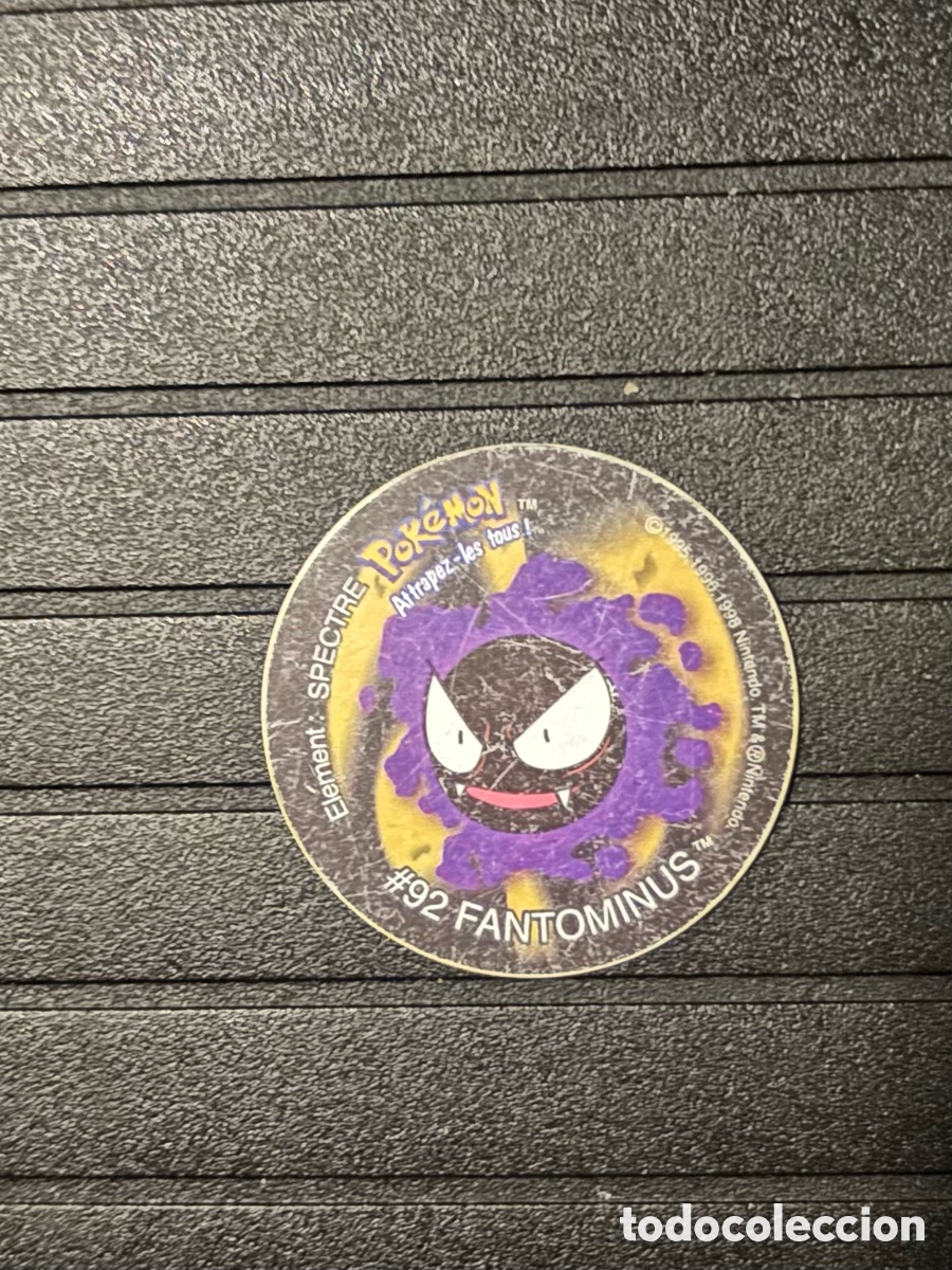 Juegos antiguos: Tazo pokemon cheetos a&ntilde;o 2001 en franc&eacute;s 92