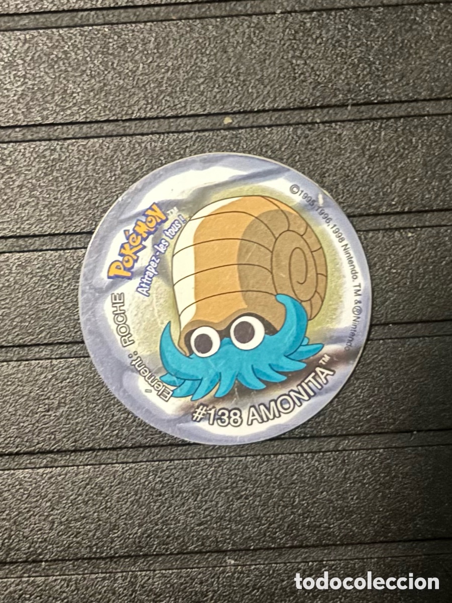 Juegos antiguos: Tazo pokemon cheetos a&ntilde;o 2001 en franc&eacute;s 138