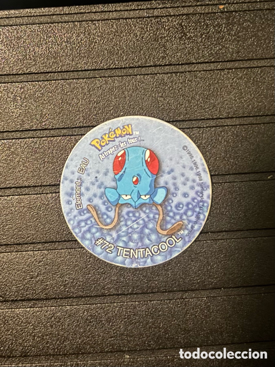 Juegos antiguos: Tazo pokemon cheetos a&ntilde;o 2001 en franc&eacute;s 72