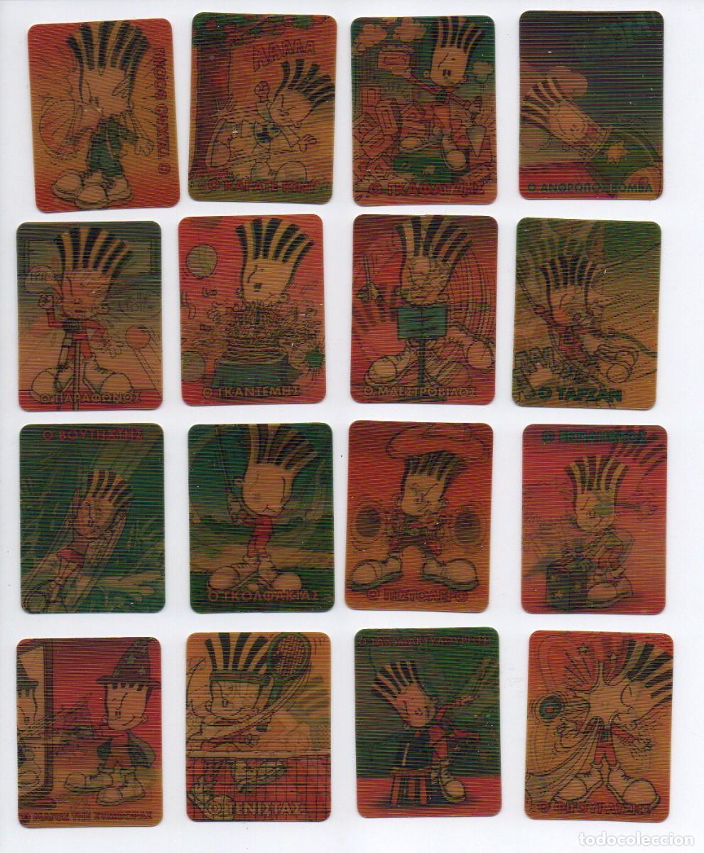 Juegos antiguos: LOTE DE 16 CROMOS - TAZOS HOLOGRAFICOS. CHIPICAO, ACTIONS CAPS DE CHIPITA. LOS PRIMEROS ORIGINALES.