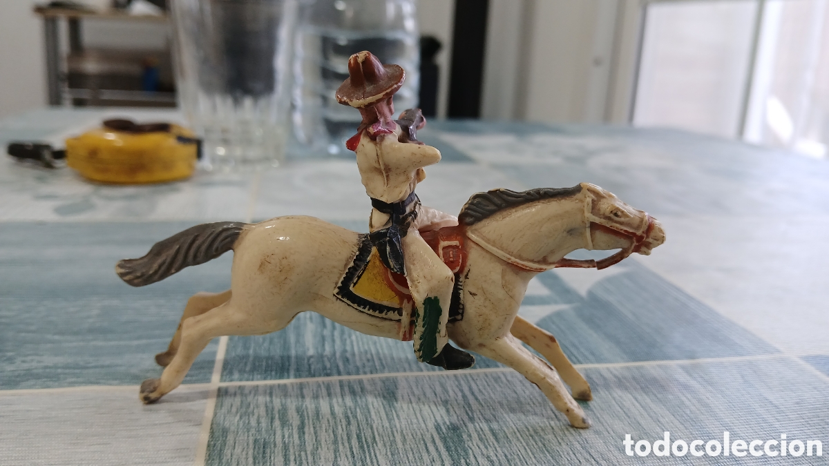 Juegos antiguos: Vaquero a caballo a&ntilde;os 50