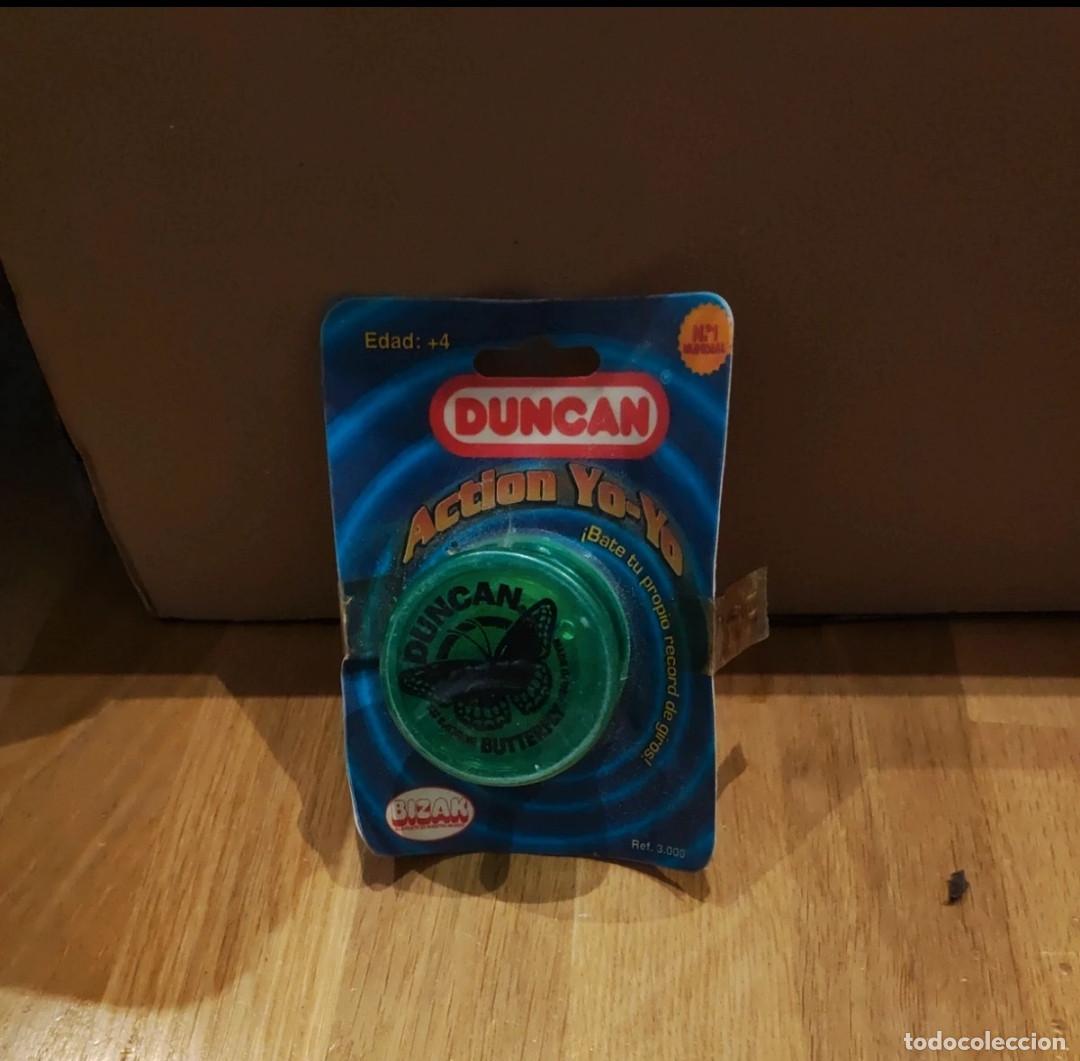 Juegos antiguos: antiguo yoyo duncan (blister deteriorado)