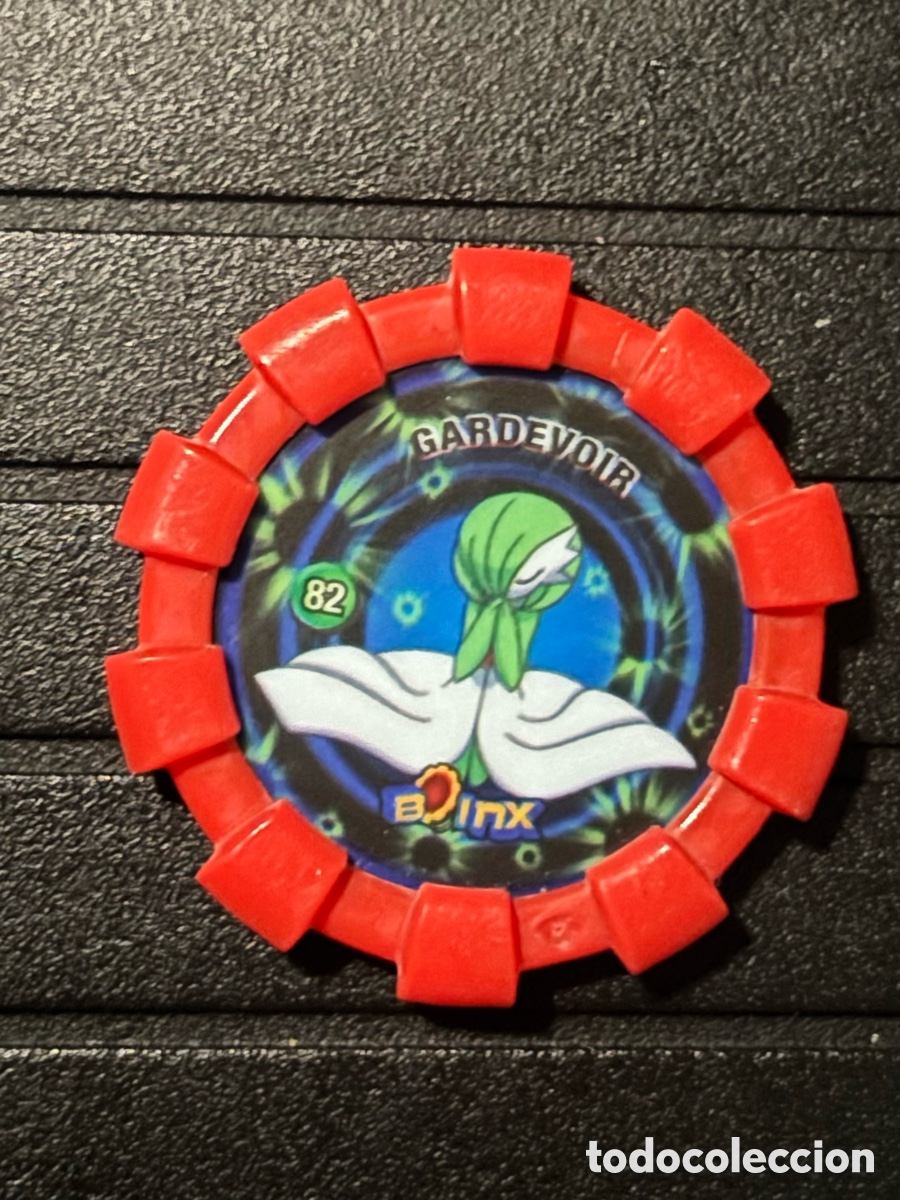 Juegos antiguos: Tazo boinx pokemon 82 gardevoir