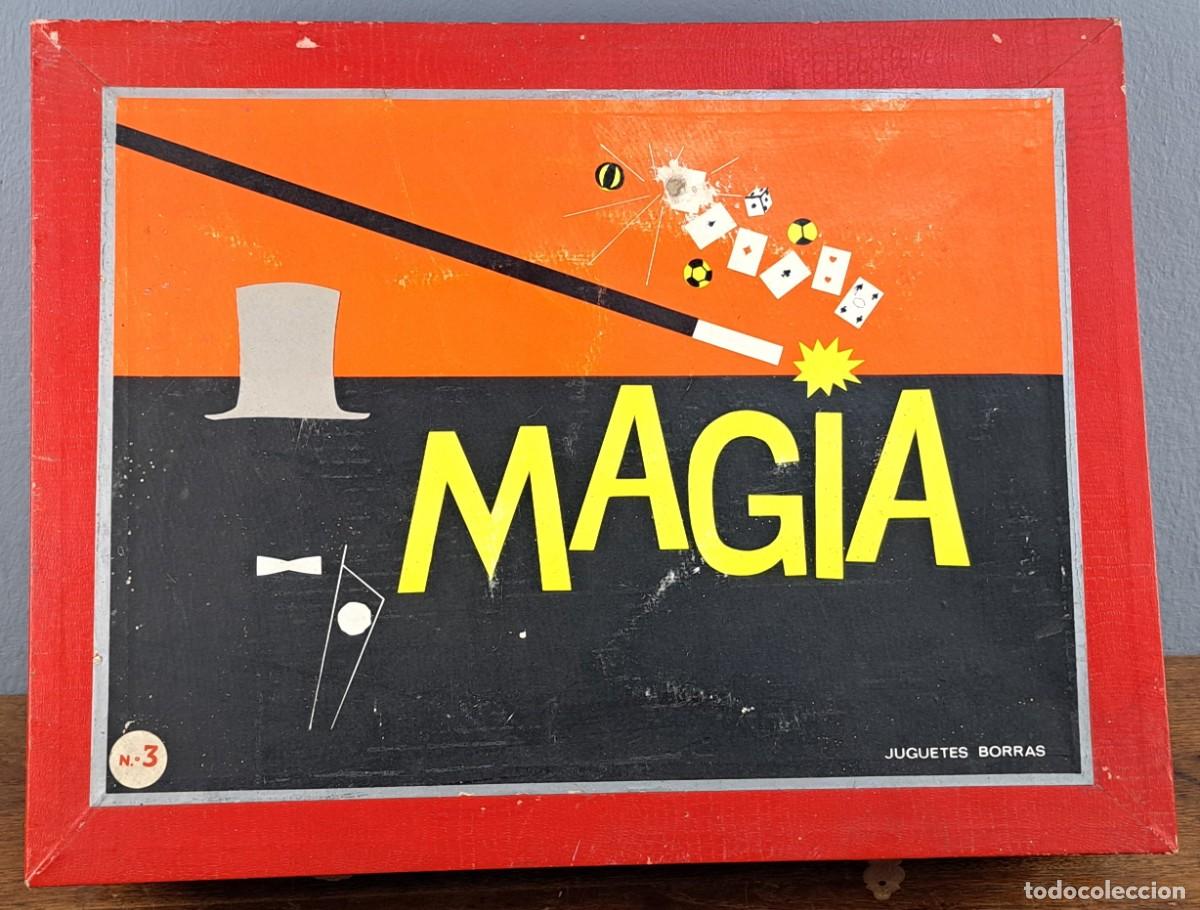 Juegos antiguos: Magia N.&ordm; 3, Juguetes Borras, a&ntilde;os 70, incompleto