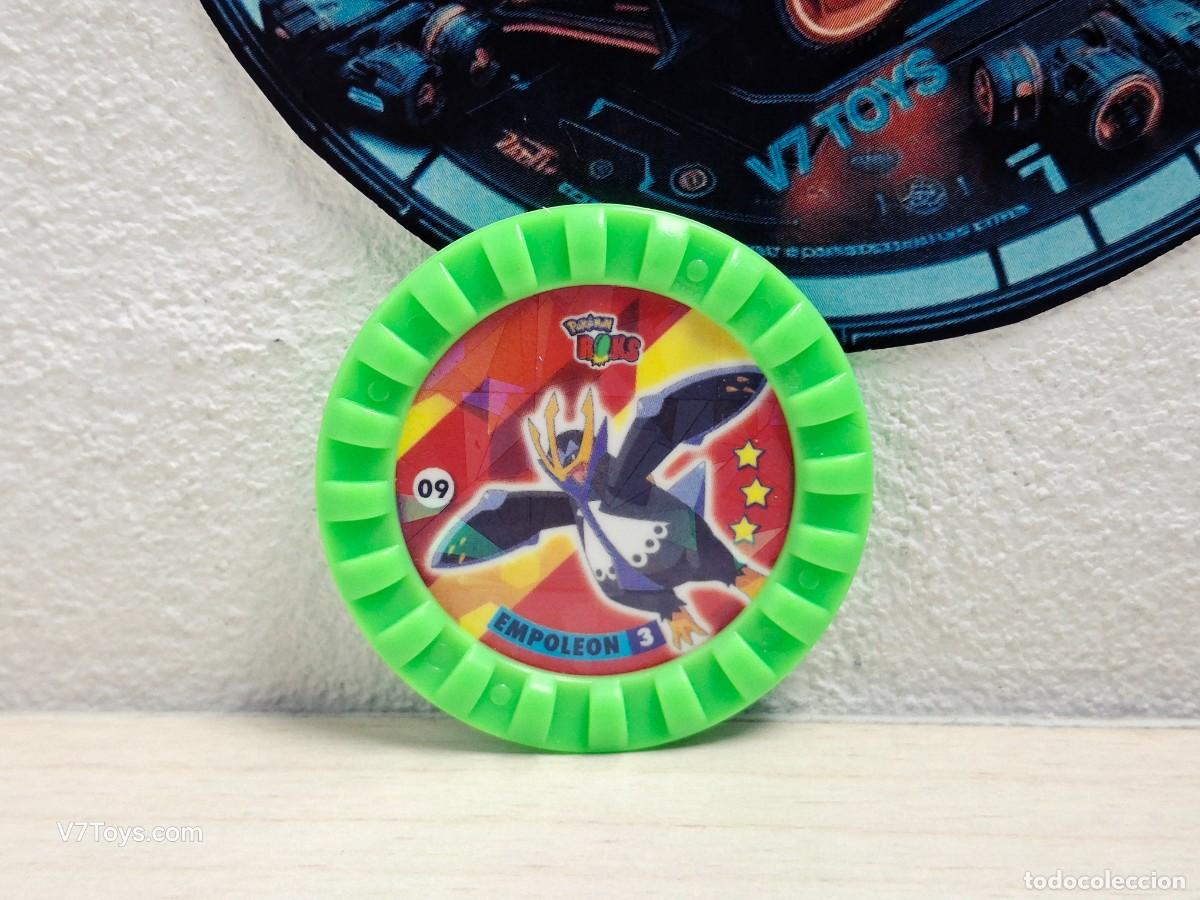 Juegos antiguos: Tazo 09 Empoleon Pok&eacute;mon Roks Nintendo