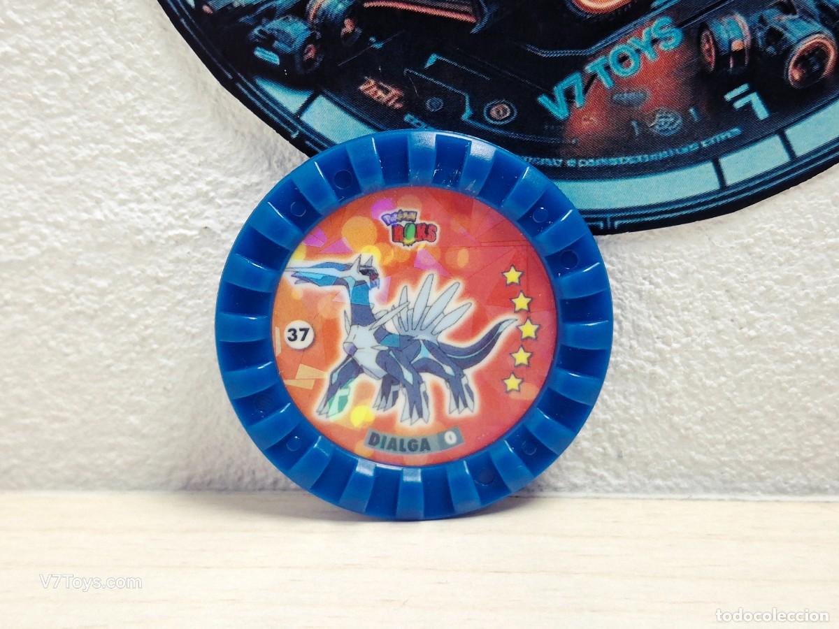 Juegos antiguos: Tazo 37 Dialga Pok&eacute;mon Roks Nintendo